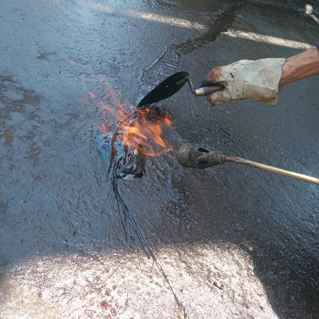 Surface insulation and waterproofing works